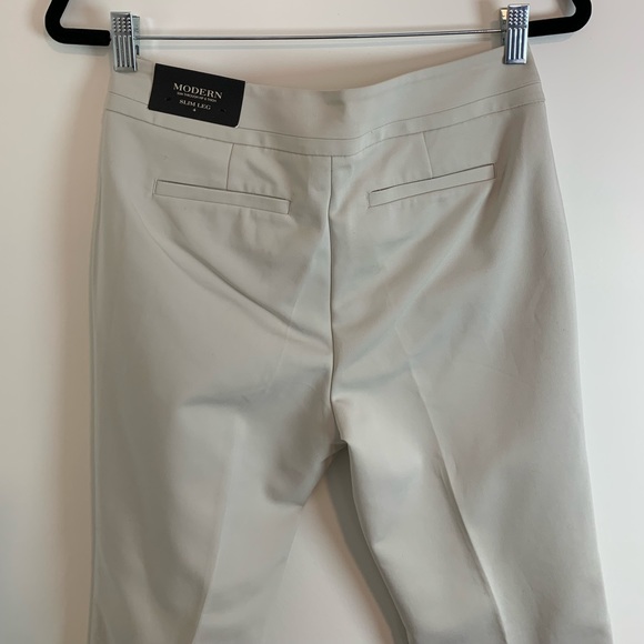 Ann Taylor Modern Fit Slim Leg Size 4 Khaki Women’s - Picture 4 of 7